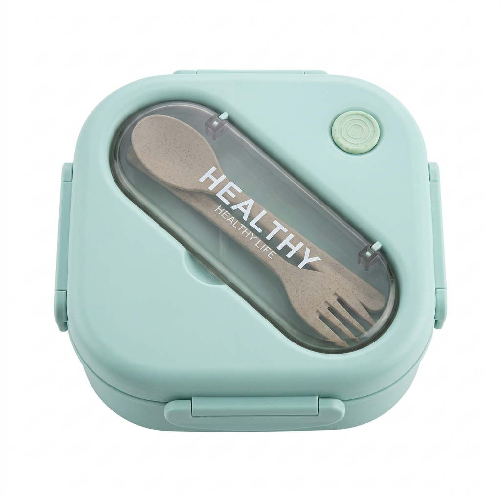 Healthy Life Leakproof Lunch Box with Spoon & Fork