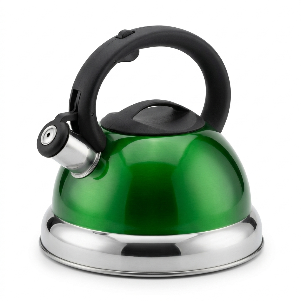 Stainless Steel Whistling Tea Kettle