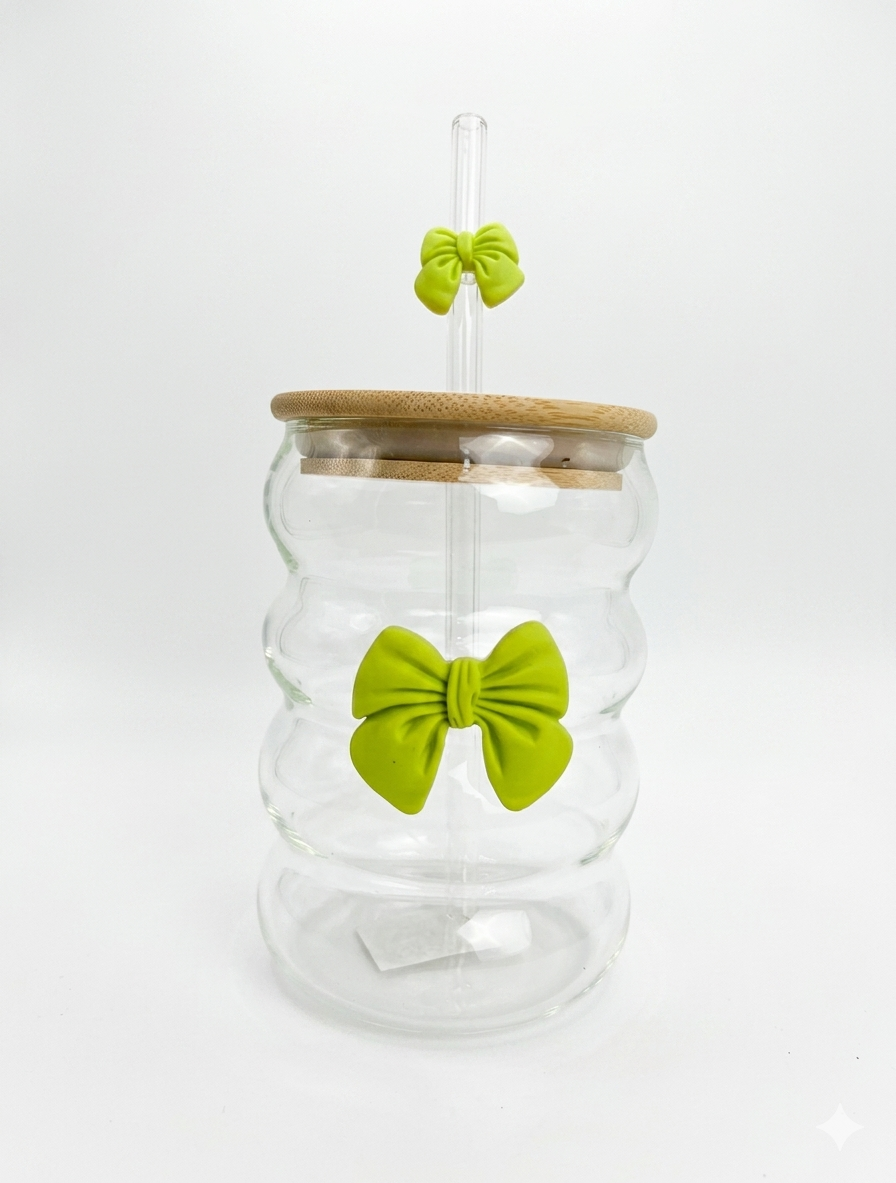 Wavy Glass Can Tumbler