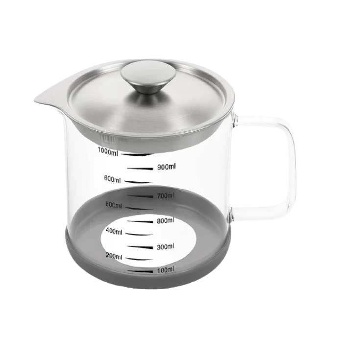 Kitchen Oil Strainer Jar
