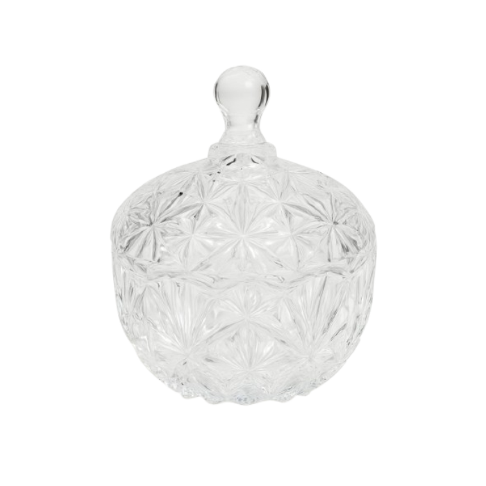 Elegant Glass Candy Bowl