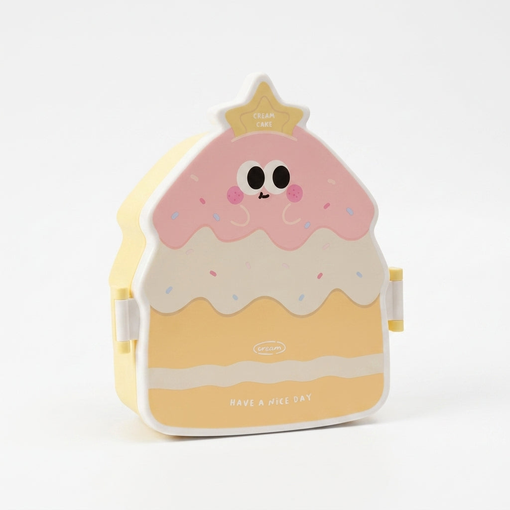 Sweet Treat Shaped Bento Lunch Box with Utensils