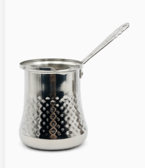 Piece Hammered Stainless Steel Turkish Coffee Pot Set