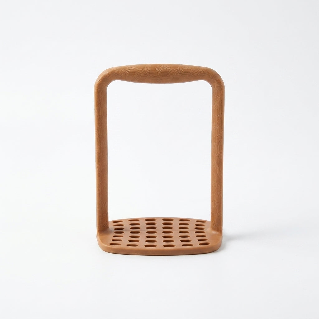 Kitchen Masher with Contoured Grip and Perforated Base