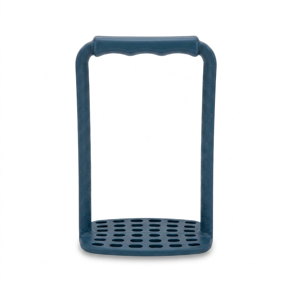 Kitchen Masher with Contoured Grip and Perforated Base