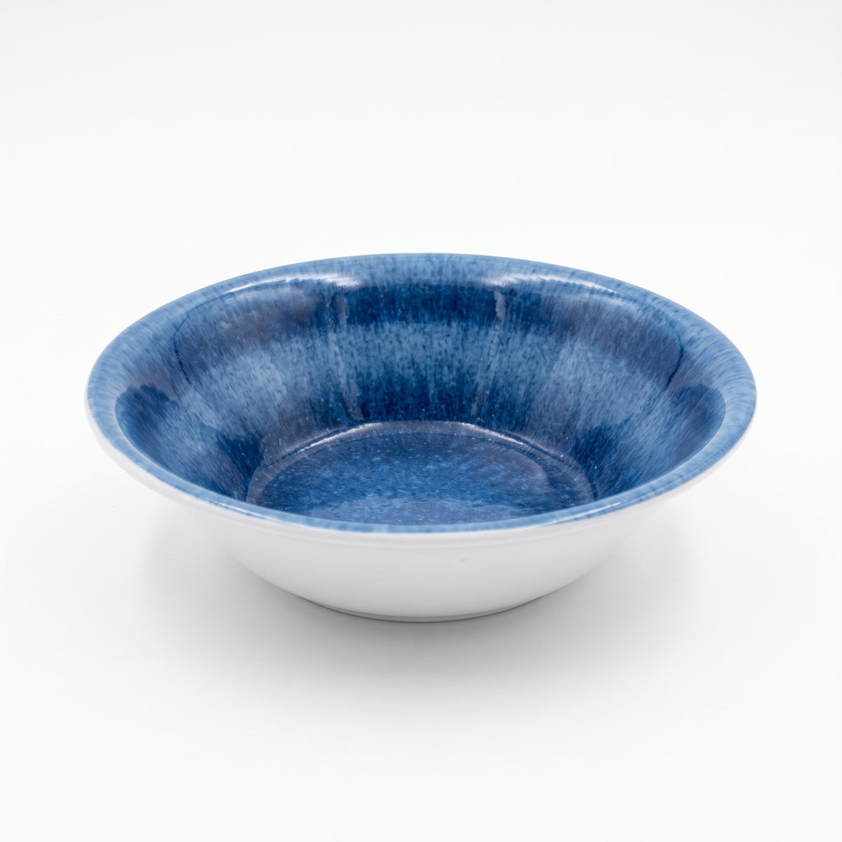 Round Bowl with Speckled Gradient Interior