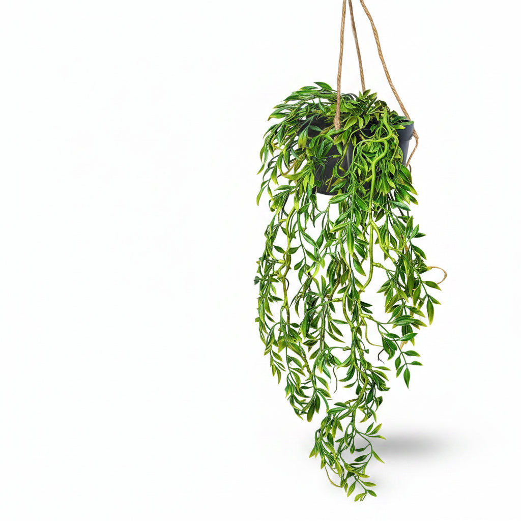 Artificial Cascading Vine in Hanging Pot