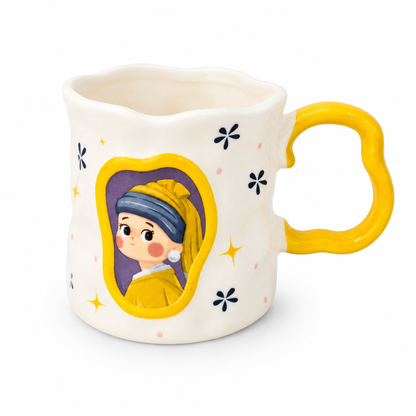 Artful Muse Mugs — Ceramic Mugs with Framed Art Design