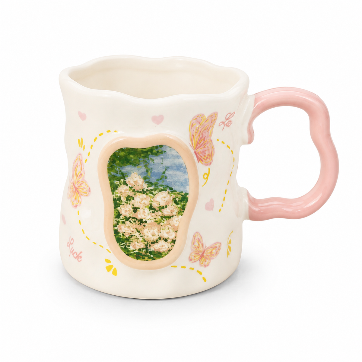 Artful Muse Mugs — Ceramic Mugs with Framed Art Design