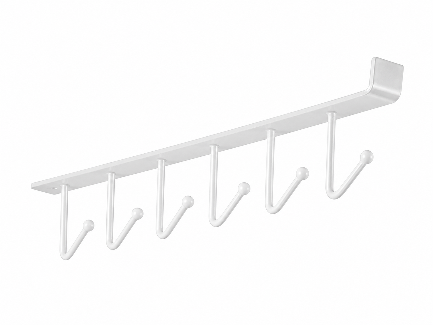 Under Cabinet Hanging Mug & Utensil Hook Rack