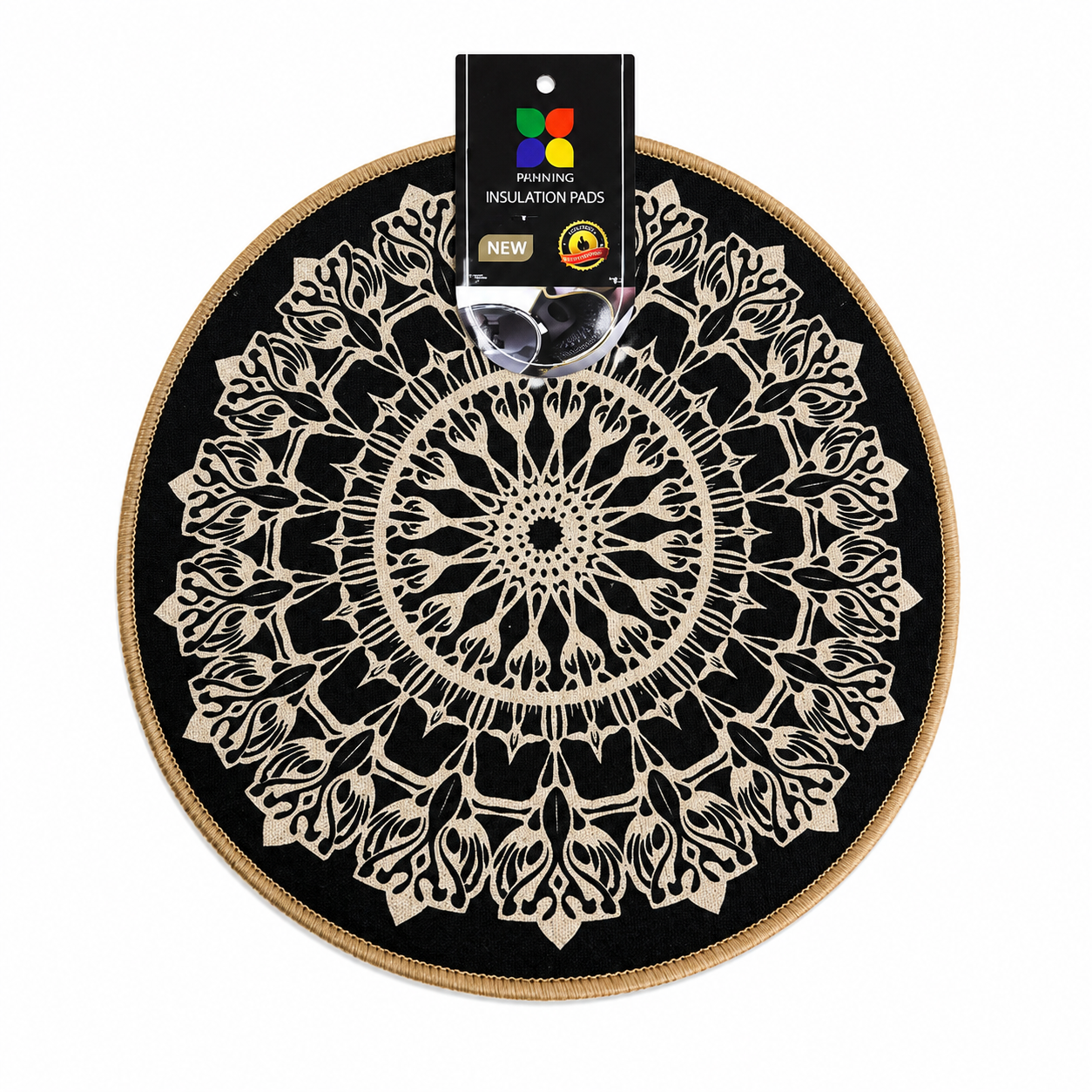 Round Mandala Heat Resistant Table Mat