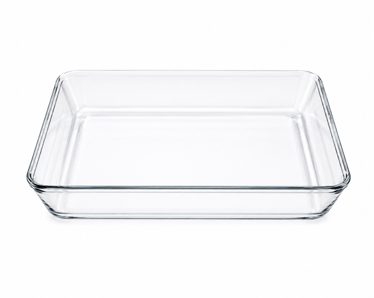 Clear Glass Baking Dish Tray