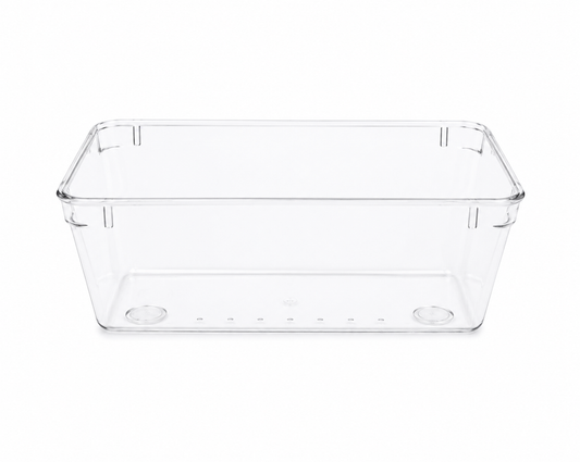 Clear Multi-Purpose Storage Organizer Bin