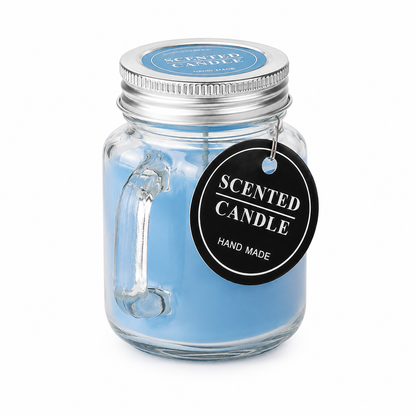 Mini Handmade Scented Candle Jar Set