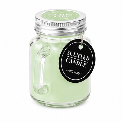 Mini Handmade Scented Candle Jar Set