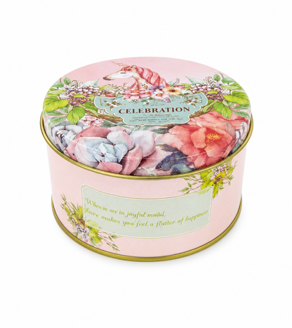 Bloom & Gratitude" Artisanal Botanical Soy Candle Set