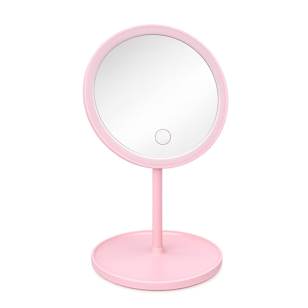 Modern LED Vanity Makeup Mirror with Stand