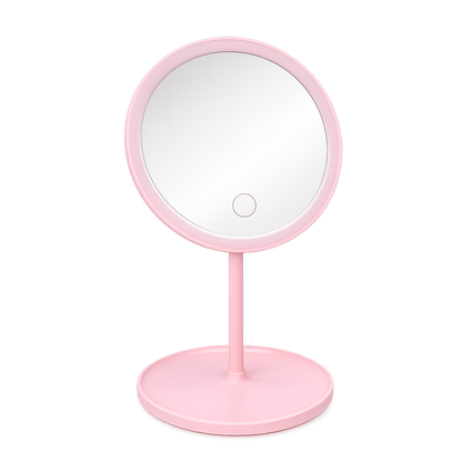 Modern LED Vanity Makeup Mirror with Stand