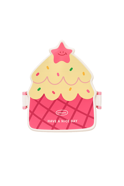 Cute Cupcake Shaped Kids Lunch Box