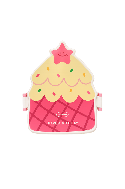Cute Cupcake Shaped Kids Lunch Box