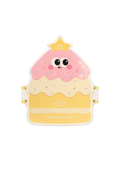 Cute Cupcake Shaped Kids Lunch Box