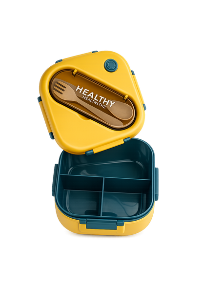 Healthy Life Leakproof Lunch Box with Spoon & Fork