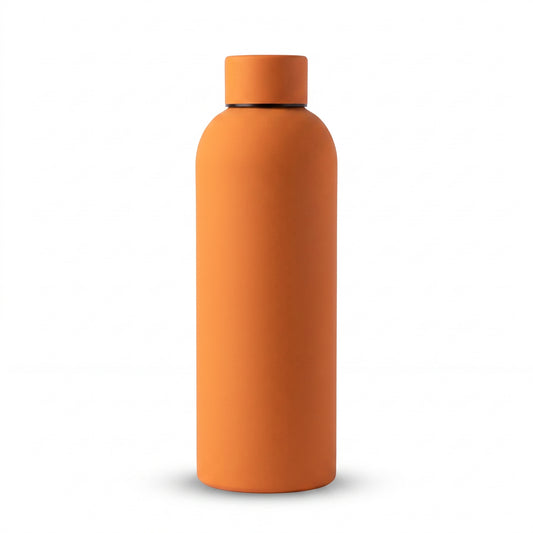 Insulated Water Bottle – Matte Cylindrical Design