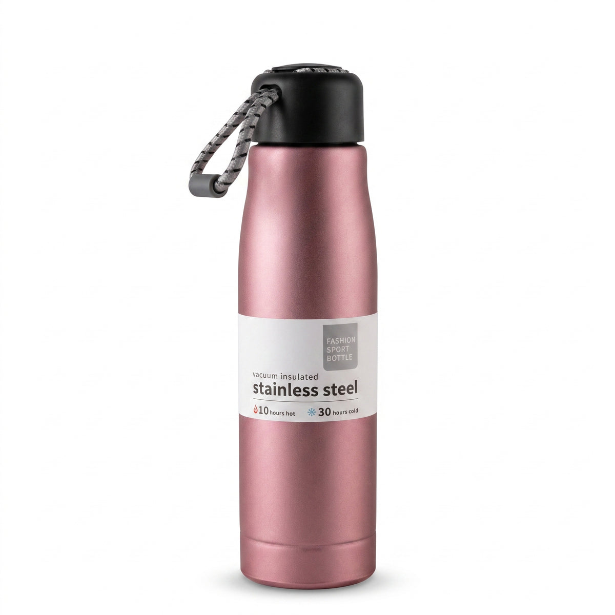 Sport Water Bottle – Sleek Design with Carry Loop