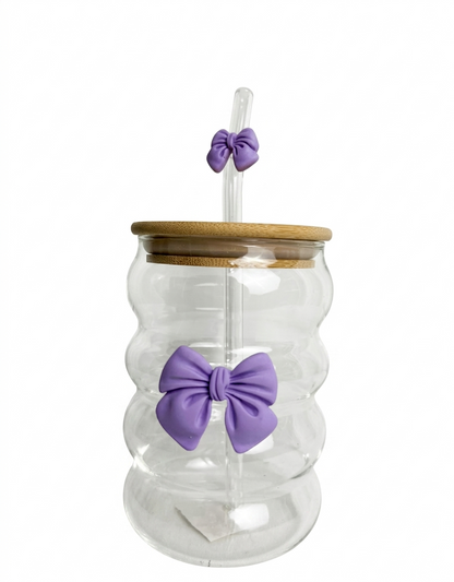 Wavy Glass Can Tumbler