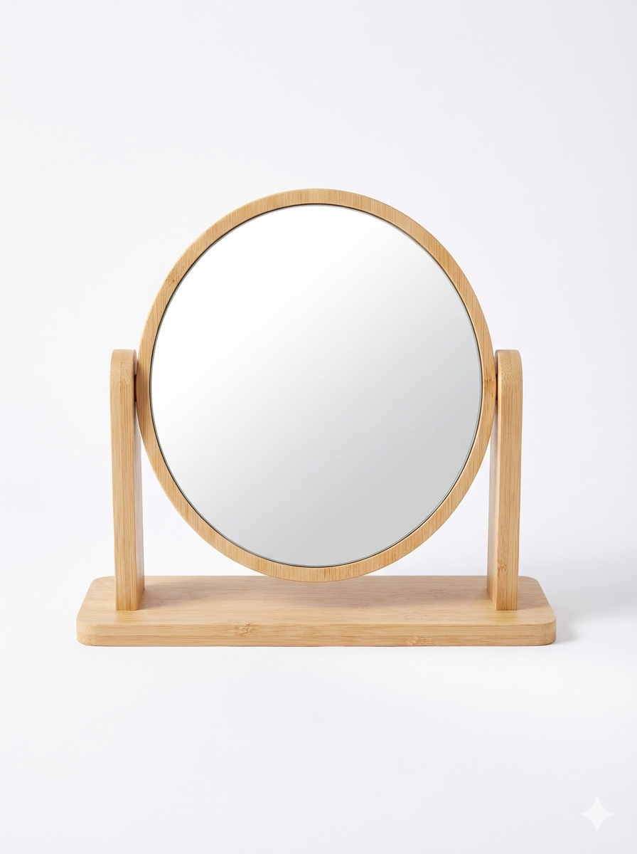 "Eckhart" Wooden Tabletop Mirro98.42