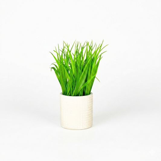 The "Grid Garden" Faux Grass