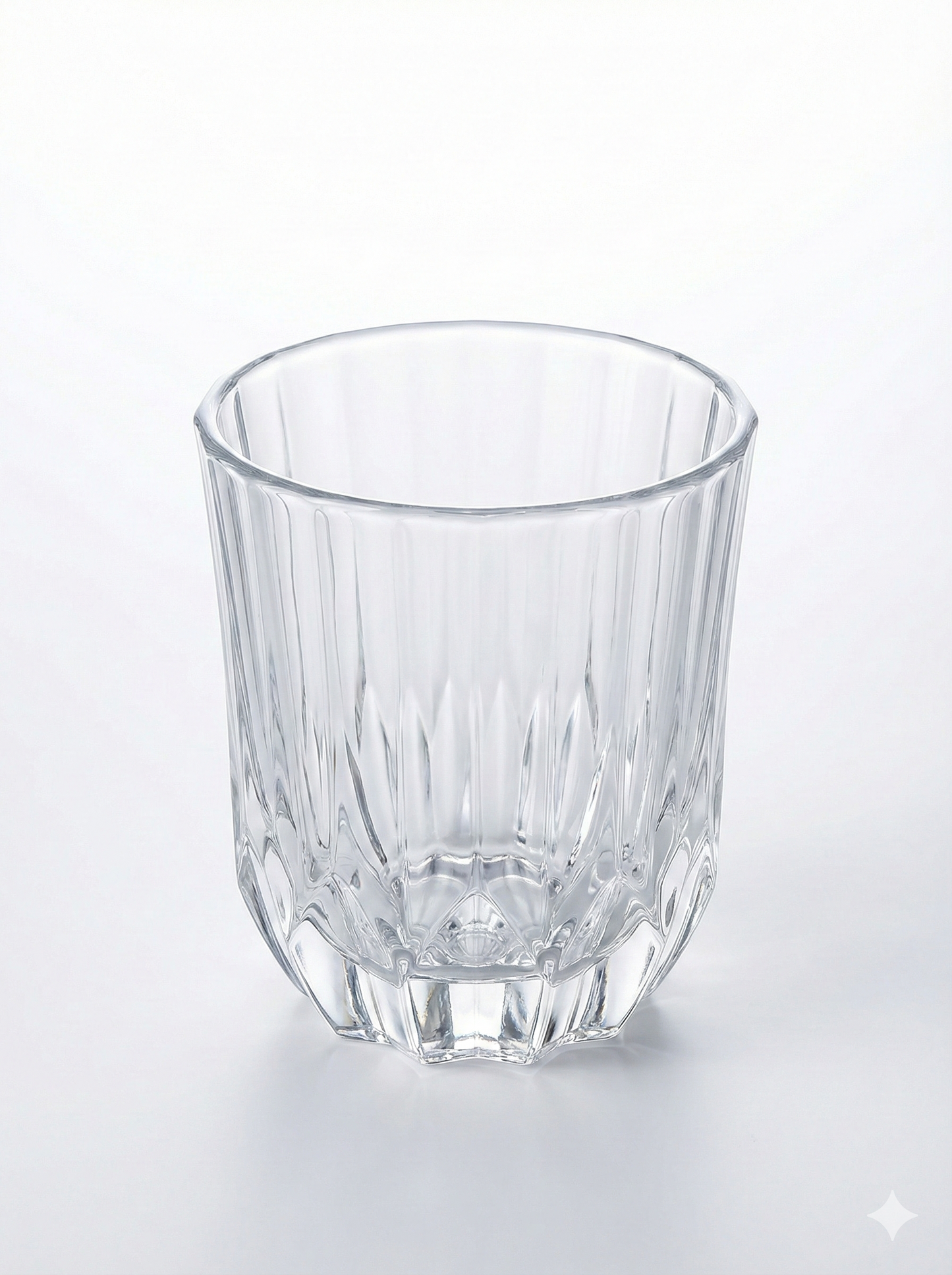 Premium Faceted Glass Tumbler