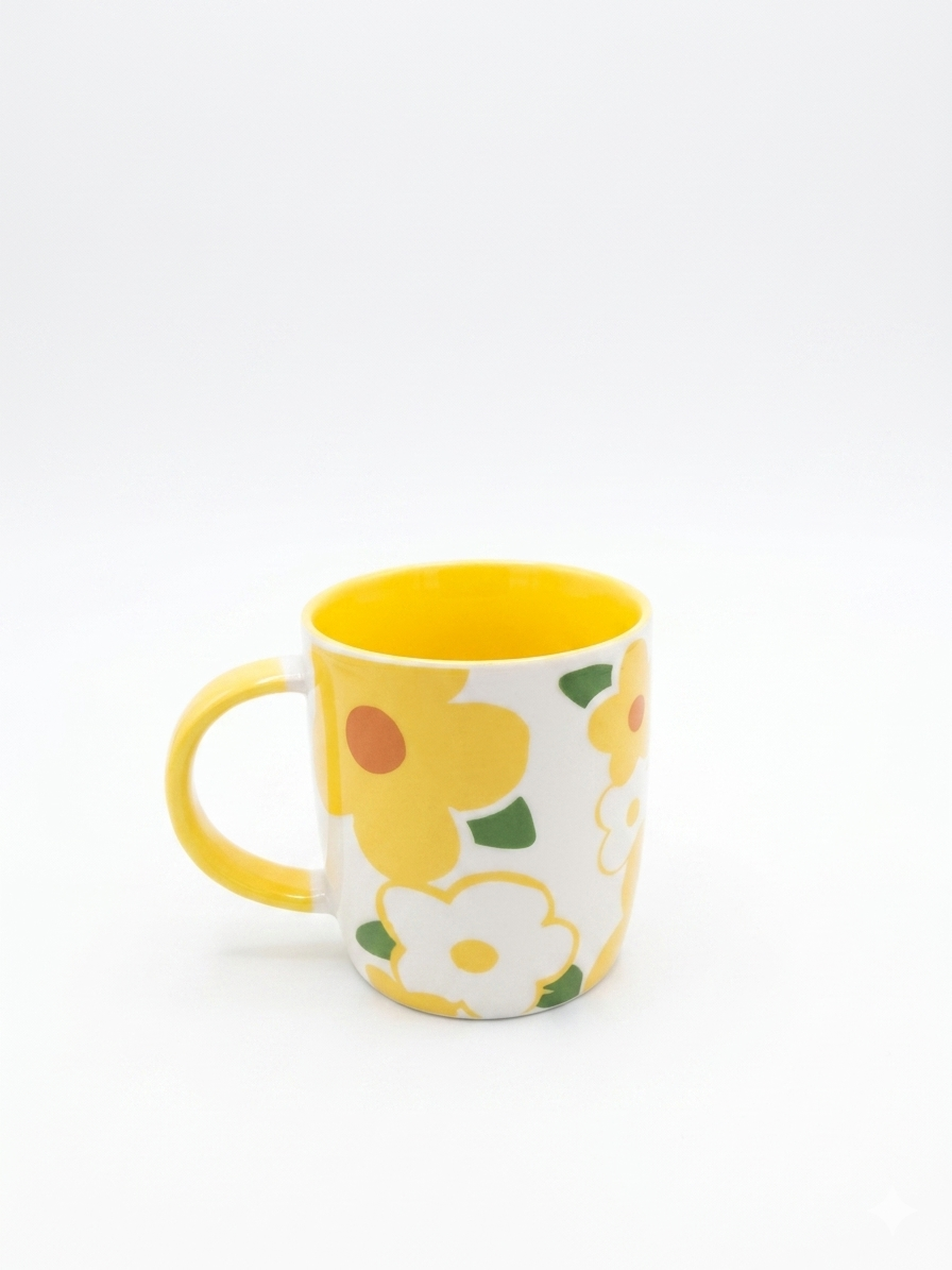 Cute Daisy Coffee & Tea Cup