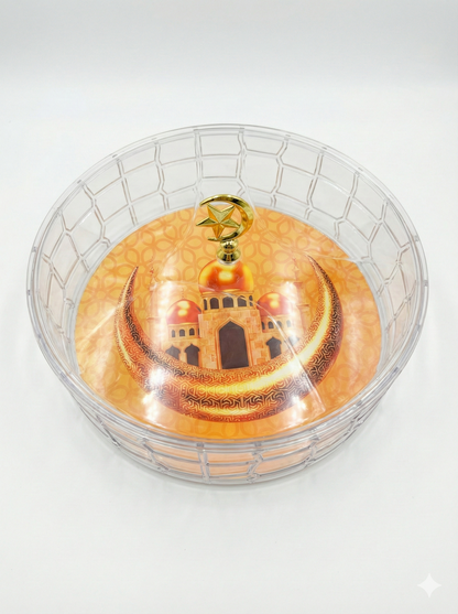 Ramadan Kareem Clear Candy & Date Jar