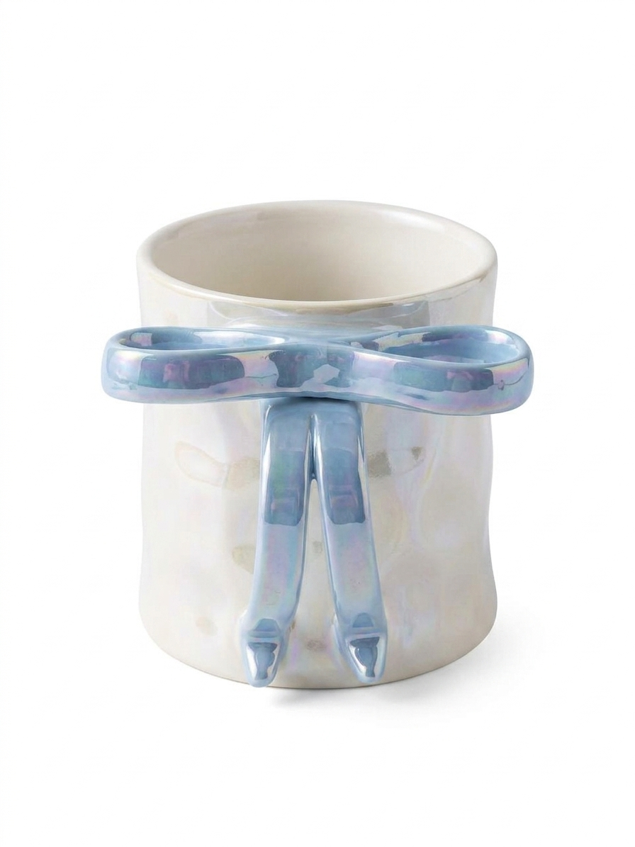 Pearl White Ceramic Mug