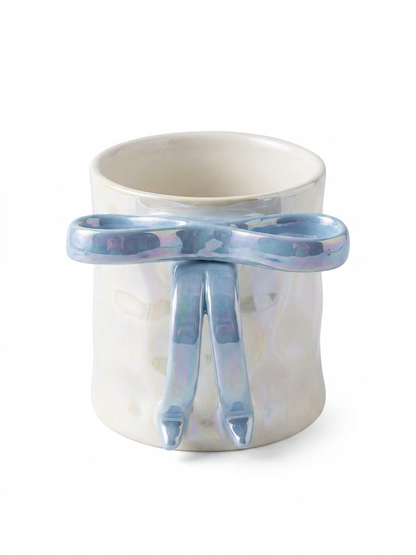 Pearl White Ceramic Mug