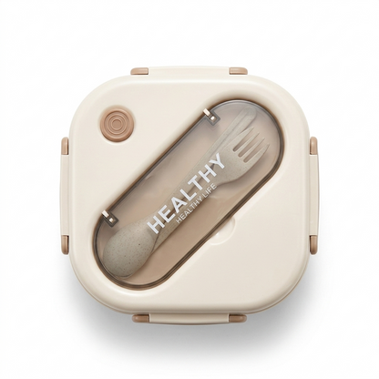 Healthy Life Leakproof Lunch Box with Spoon & Fork