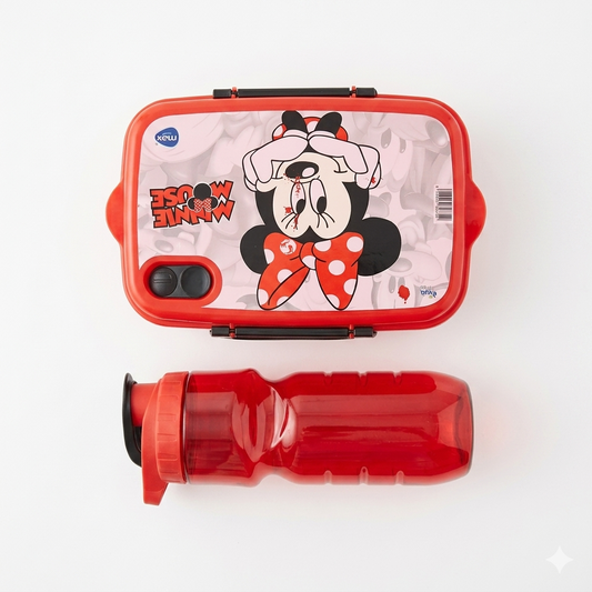 Kids Football Lunch Box & Water Bottle Set