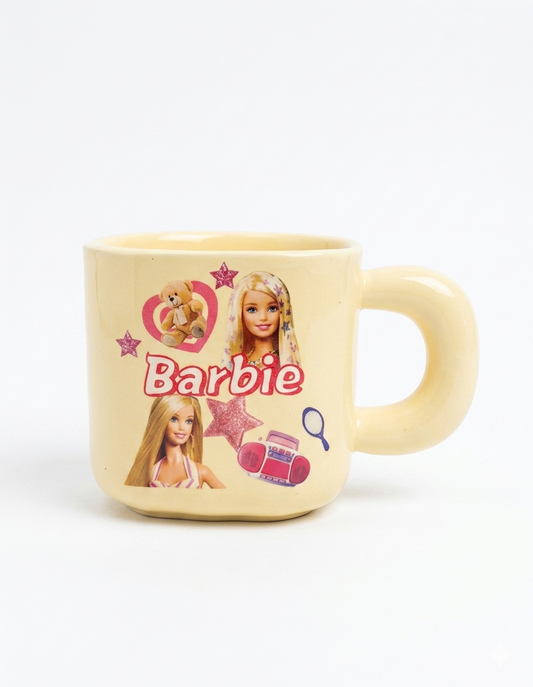 Cute Barbie Inspired Ceramic Mug
