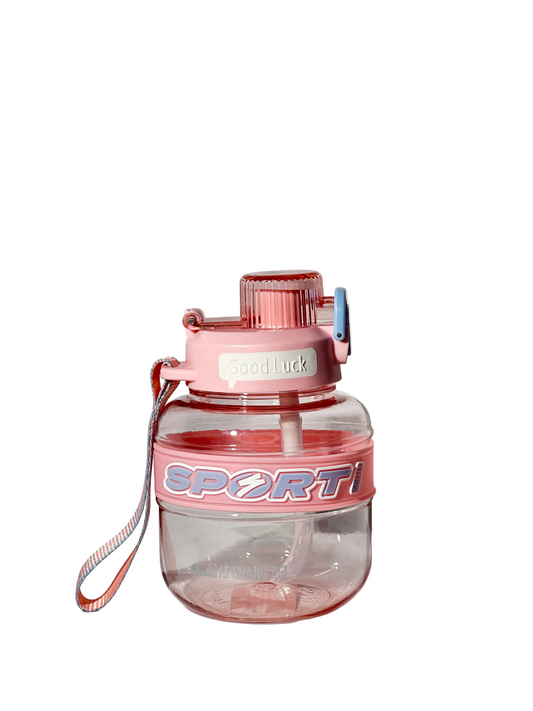 Trendy Pink "Sport" Sipper Bottle