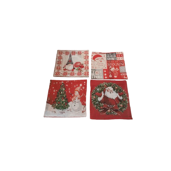 4 PCS Christmas Themed Cushion Covers