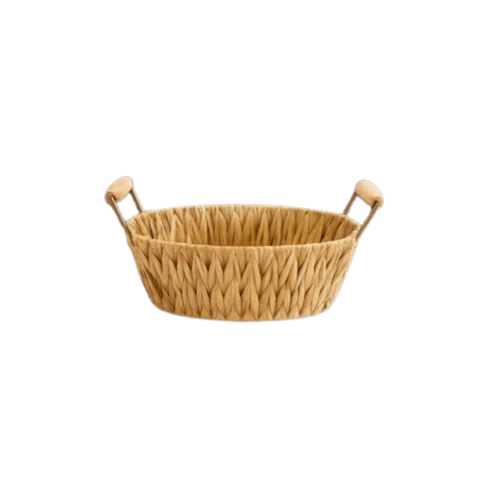 Wicker Bread Basket with Handle