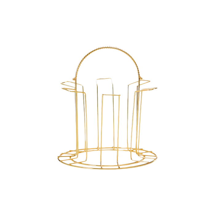 Gold Glass Holder