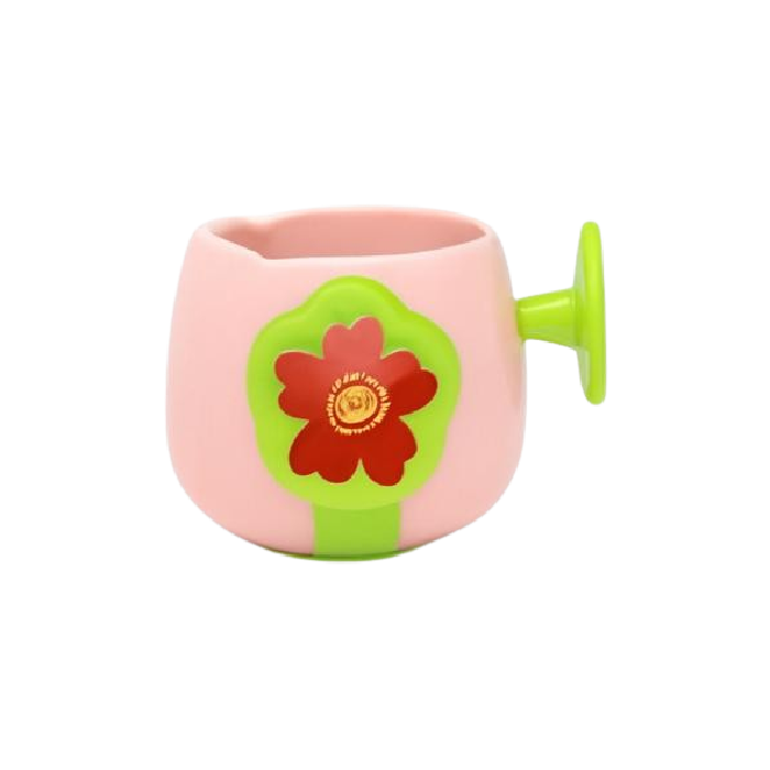 Japanese Flower Ceramic Mug