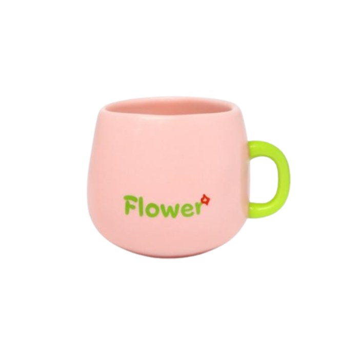 Cute Flower Print Mug