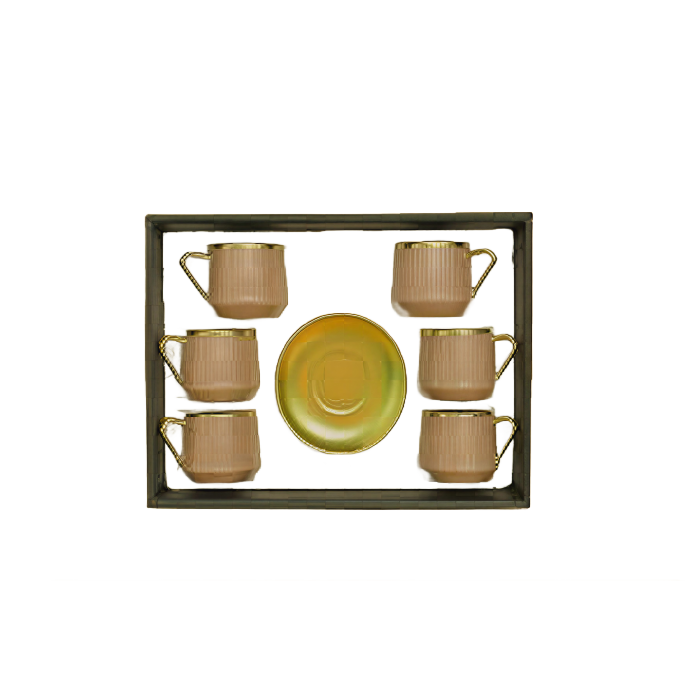 طقم فناجين قهوة أنيق وفخم