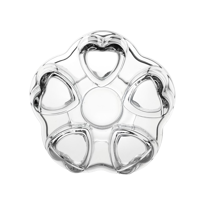 حامل شموع قلب أنيق