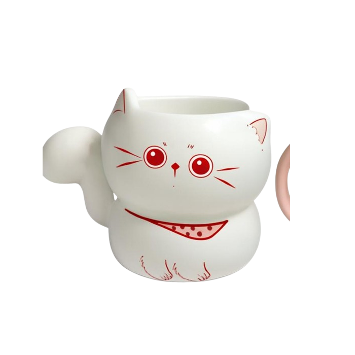 Lucky Cat Ceramic Mug