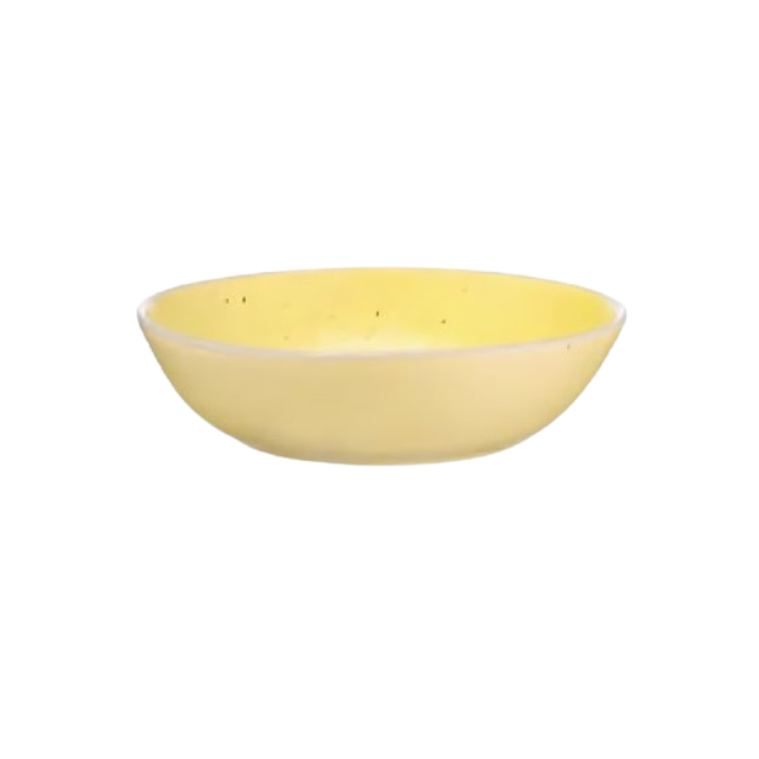 طبق بورسلين عميق منقط