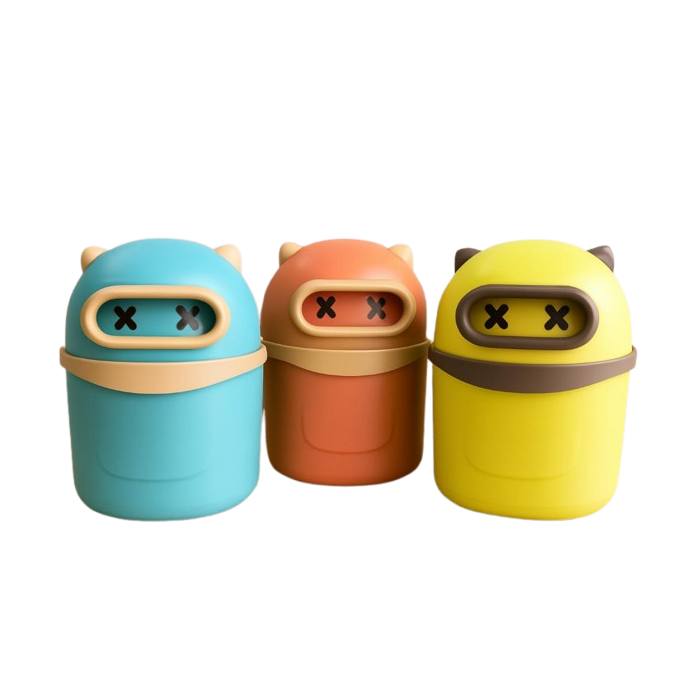 سلة قمامة صغيرة وعملية